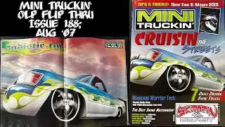 Mini Truckin Magazine Issue 188; Aug 2007