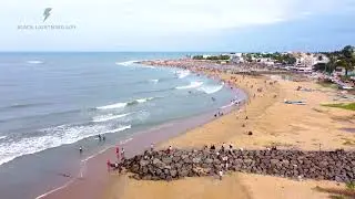 KOVALAM BEACH AERIAL VIEW | DRONE VIEW