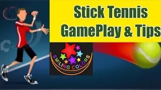 STICK TENNIS GAMEPLAY & TIPS (IPHONE & ANDRIOD PHONES)