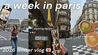 WINTER PARIS vlog 2026 | everything I did this week !exploring like a local, dior cafe, & good food