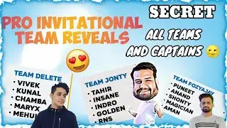 FF WINTER INVITATIONAL TEAMS AND CAPTAINS REVEAL🌝
