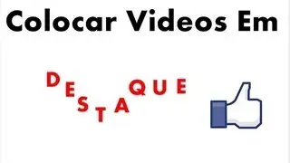 Como colocar v&iacute;deos em destaque na layout antiga.