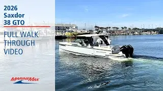 Совершенно новый Saxdor 38 GTO 2026 года | Панама-Сити-Бич