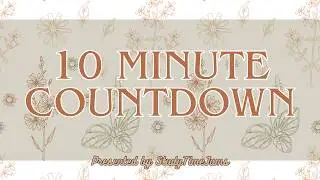 10 MINUTE CUTE CLEANUP COUNTDOWN - FUN TIMER