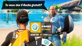 J'ai r&eacute;ussi &agrave; avoir des V-BUCKS GRATUITS gr&acirc;ce &agrave; ce GLITCH sur Fortnite ?! 🤫