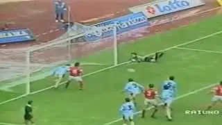 Serie A 1990-1991, day 30 Lazio - Napoli 0-2 (Alemao, Zola)