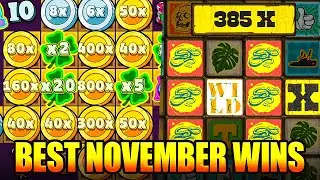THESE WERE MY BEST BONUS WINS FROM NOVEMBER!! (Bonus Buys)