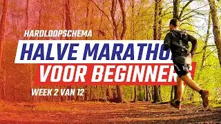 Hardloopschema halve marathon - Week 2 / 12 - We gaan de heuvels opzoeken!
