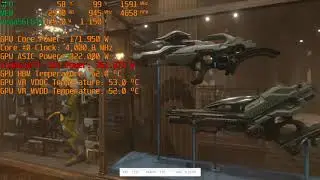 3Dmark Time Spy Extreme Vega 56 Flashed Bios 64 220 W Power limit +50% Power Test