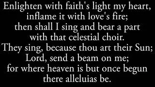 Hymn - How shall I sing that majesty - Organ accompaniment