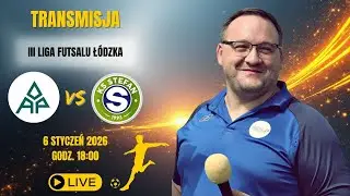 Akademia Piłkarska Parzęczew - KS Stefan Łowicz - Ł&oacute;dzka III Liga Futsalu - 9 kolejka - na żywo