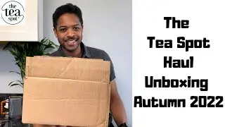 The Tea Spot Tea Haul Unboxing Autumn 2022 - Loose Leaf Teas, Samples and a Free Promo Item