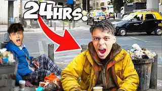 SURVIVING 24 HOURS WITH 1 RUPEE (PART 2) : IRL STREAM