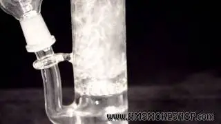 SILIKA Bent Neck w/ 38mm Disk Air Flow Test www.HMSMOKESHOP.com