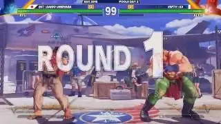 [SFV]EGX2016 スト5 PoolK WinnersFinal ウメハラ(Daigo Umehara) vs KX