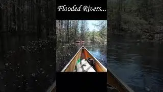 Canoe Camping in A Storm. The Mullica River #camping #canoecamping