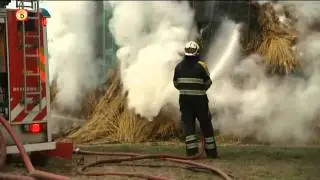 Grote brand verwoest atelier Roland Holst in Achtmaal