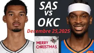 Oklahoma City Thunder vs San Antonio Spurs Full Game Highlights &ndash; December 25, 2025