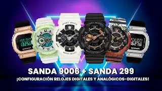 ¿IGUAL QUE UN RELOJ CASIO G-SHOCK? 🚨 Configuración: SANDA 9006 + 299