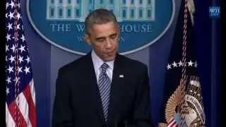 President Obama's Statement on Ferguson Grand Jury Decision