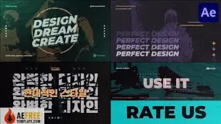 Modern Typography for After Effects 56260585 - Drive Link | Free After Effects Template