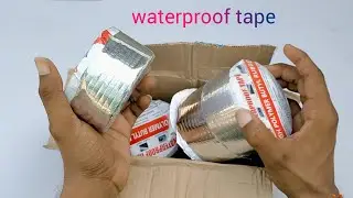 Waterproof tape unboxing & review