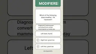 MODIFIERS 3