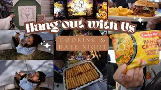 Hang Out with Us! || Cooking for Zach’s Work || VLOG 29 ♡
