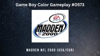Madden NFL 2000 (USA/EUR) (Game Boy Color / Gameplay #0573)