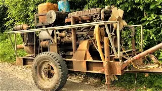 Fully Restored A Badly Damaged Sand Machine // Talented Super Giant Engine Restoration Skills
