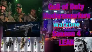 Modern Warfare WARZONE SEASON 4 Leaks