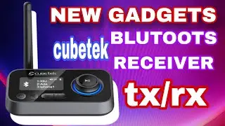 Best audio receiver/Cubetek blutooth audio rx/tx unboxing review 