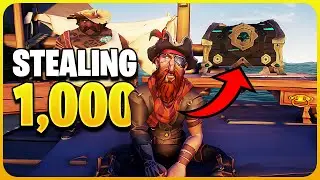 Stealing 1000 Chest of Legends in 2023 (Sea of Thieves Gameplay)