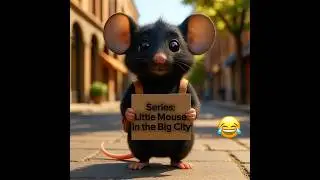 🖼️ Серия: Мышонок-гость большого города🖼️ Series: Little Mouse in the Big City