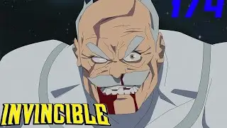 Invincible Vs Conquest Full Fight 1/4 - Invincible Season 3 Episode 8