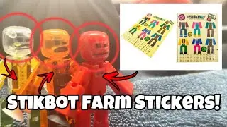 Stikbot Farm Stickers!