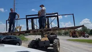 Weaverland Disaster Service Volunteers Rebuilding Baring Post Office 5-17-24