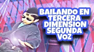 APRENDE A TOCAR MARIMBA// BAILANDO EN TERCERA DIMENSION // SEGUNDA VOZ.