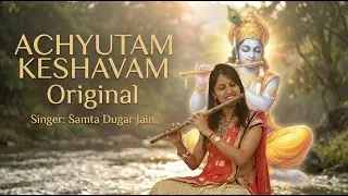 अच्युतम केशवं | Achyutam Keshavam Bhajan Original | Lord Krishna & Rama Bhajan |Peaceful Bhakti Song