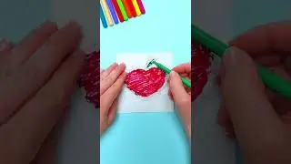 Magic Water Art Trick! 🎨💧 Easy DIY for Kids #drawing #water #art #easy #shorts