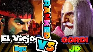 SF6 _  El viejo ( #2 RyuRanked ) VS  Gordi (Jp) Best High Level Gameplay