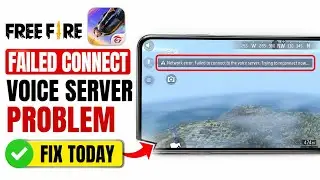 Free Fire Network Error Failed To Connect To The Voice Server | Failed To Connect To The Voice Fixed