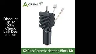Creality K2 Plus Ceramic Heating Block Kit Quick-swap Nozzle 350&deg;C High Temperature Resistance Origi