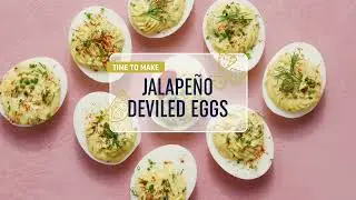 Jalape&ntilde;o Deviled Eggs (Perfect Appetizer Recipe!)