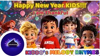 Новогодняя песня 2026 для детей 🎉 | Веселая и жизнерадостная песенка о благодарности и друзьях