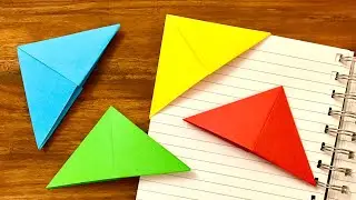 Easy Origami - Bookmark - DIY / Origami / Paper Crafts
