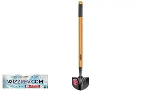 Digging Shovel Hardwood Handle 47 in. Floral Steel Tempered Blade Garden Tool