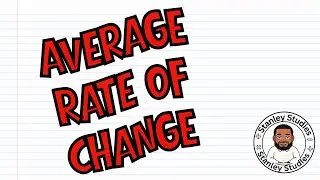 Average Rate of Change 