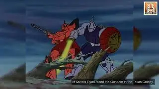 Youtube Gundam V1 YMS 15 Мобильный костюм ближнего боя Gyan Zeon и M'Qu