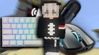 1500FPS Keyboard+Mouse Sounds ASMR l Hypixel Bedwars